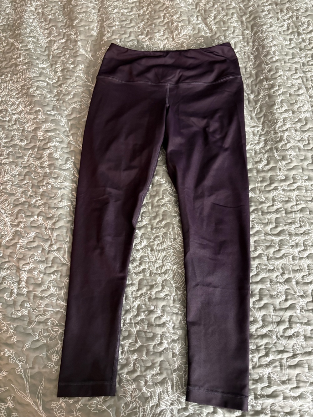 Reflex Deep Plum Athletic Leggings